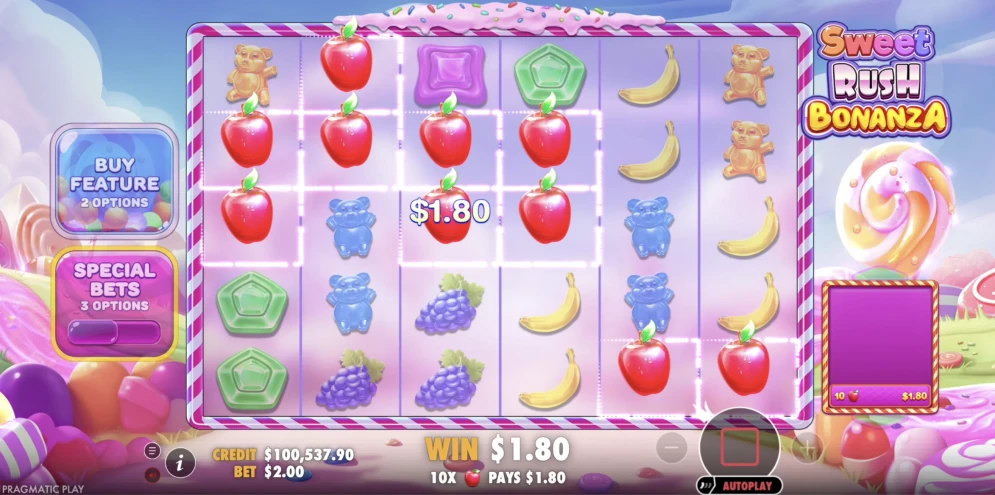 Sweet Rush Bonanza demo
