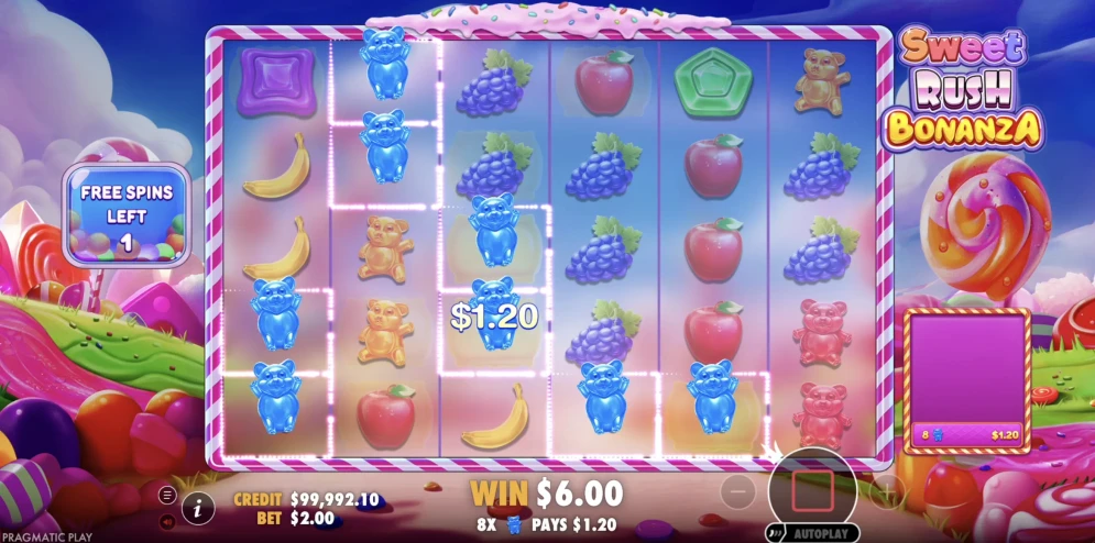 Sweet Rush Bonanza Slot